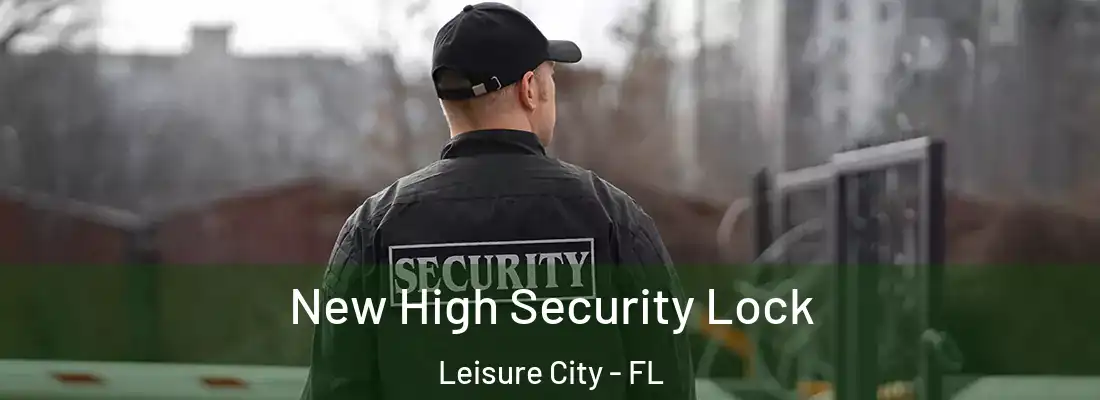 New High Security Lock Leisure City - FL